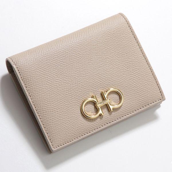 FERRAGAMO（フェラガモ） 二つ折り財布 THE GANCINI ガンチーニ 22