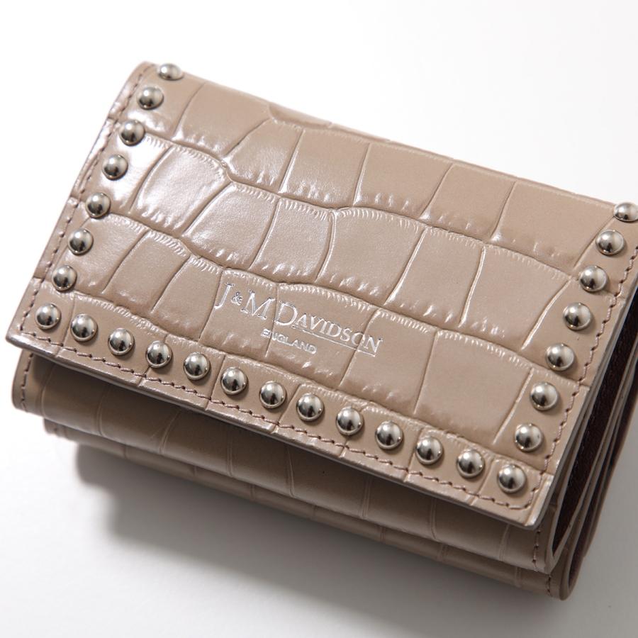 J&M Davidson（J＆Mデヴィッドソン） 三つ折り財布 BICOLOUR FOLD