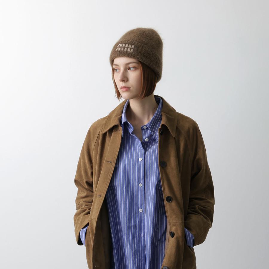 miu miu（ミュウミュウ） ニット帽 5HC378 2CQD レディース ニット