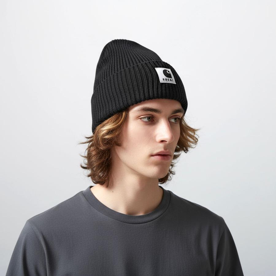 sacai（サカイ） × Carhartt WIP カーハート コラボ ニットキャップ