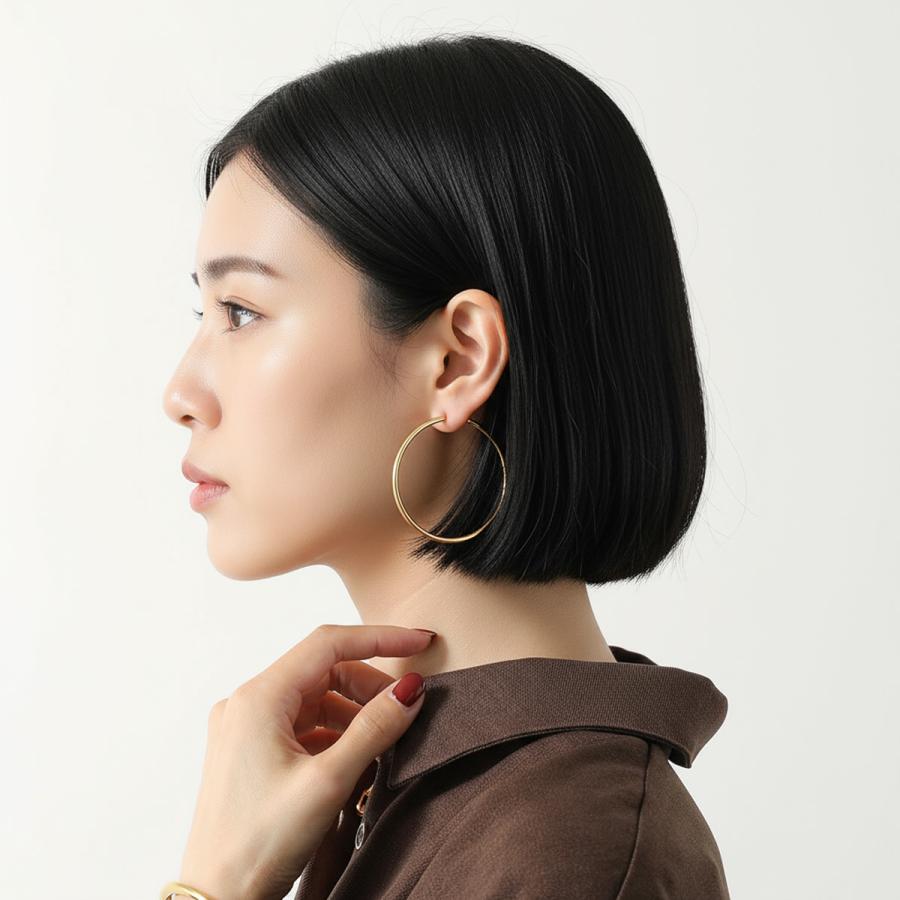 MARIA BLACK（マリアブラック） ピアス Senorita 50 Hoop セニョリータ