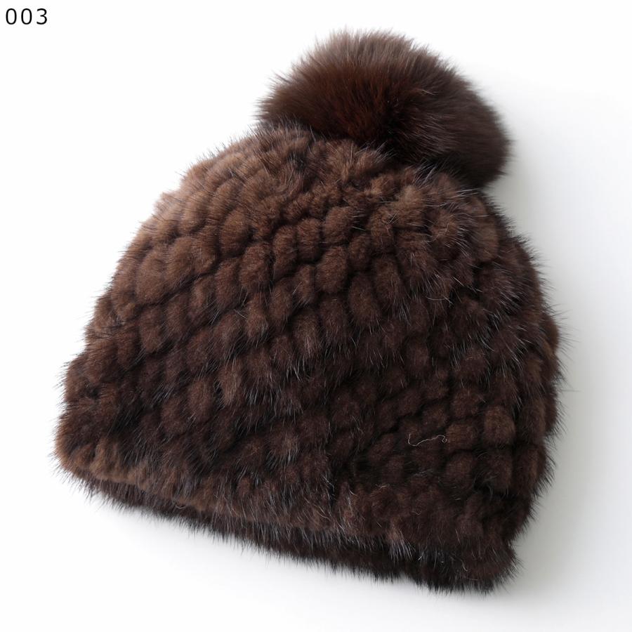 MaxMaraイタリア製 アンゴラ帽子ポンポン付き Max Mara - Max Mara