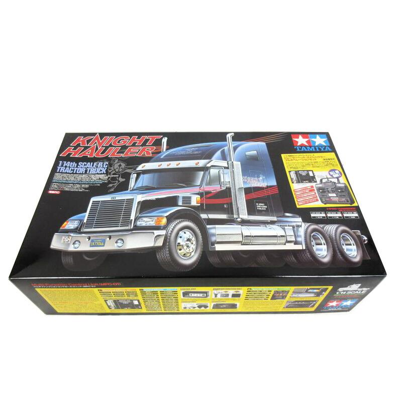 タミヤ 1/14電動RC トレーラーヘッドナイトハウラー メタリック