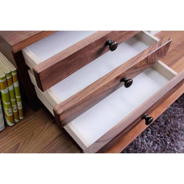 レターケース おしゃれ A4 ウォールナット 木製 書類収納 7段