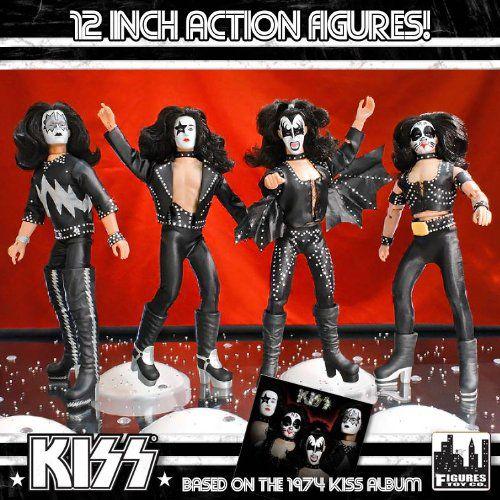 KISS（キッス） シリーズ 2 First アルバム 12インチ フィギュア - 4体