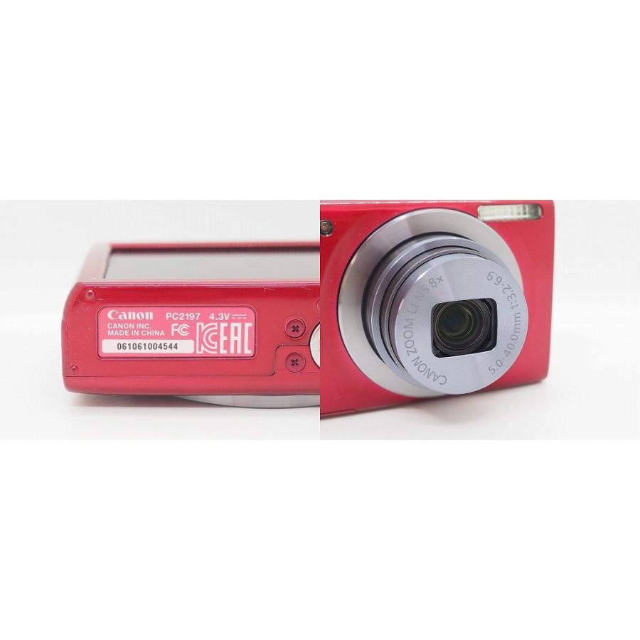 Canon IXY 150レッド コンパクトデジタルカメラ CANON IXY 150 [レッド