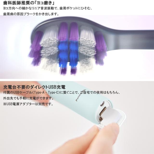 Doltz パナソニック 音波振動ハブラシ Doltzドルツ EW-DA18 歯ブラシ