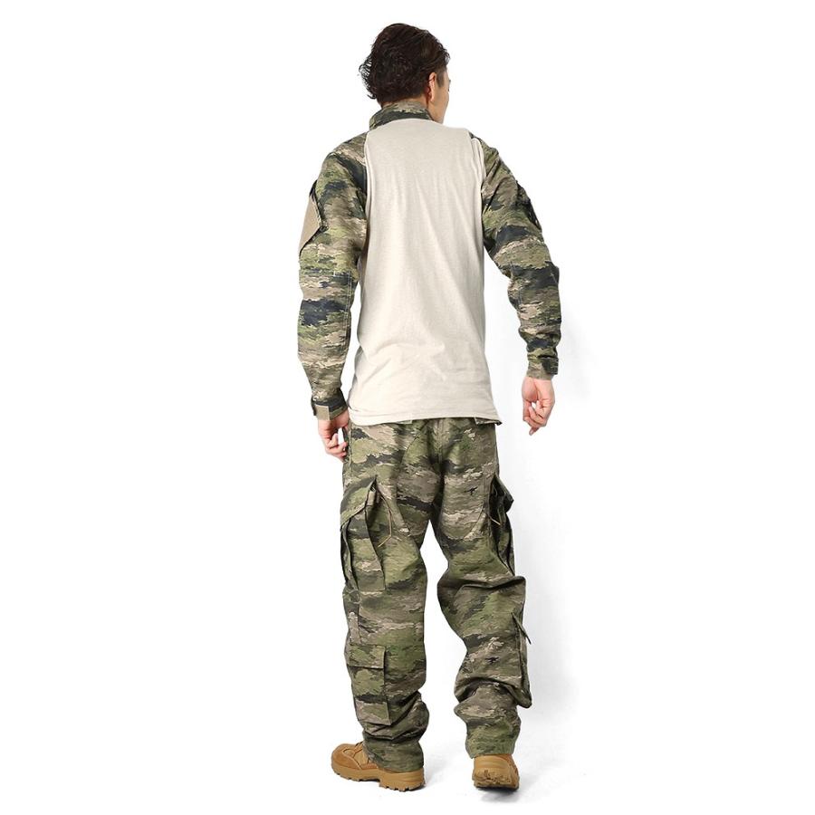 TRU-SPEC（トゥルースペック） 1/4 ZIP COMBAT シャツ A-TACS iX [2503