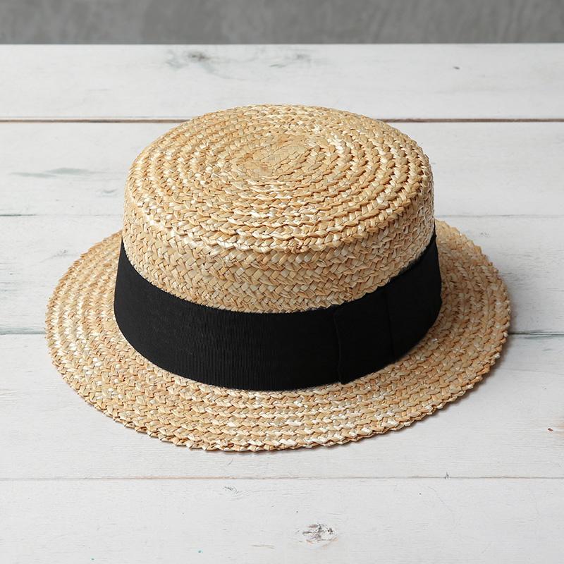 田中帽子店 UK-H048 ハンス 鬼麦カンカン帽 日本製【クーポン対象外