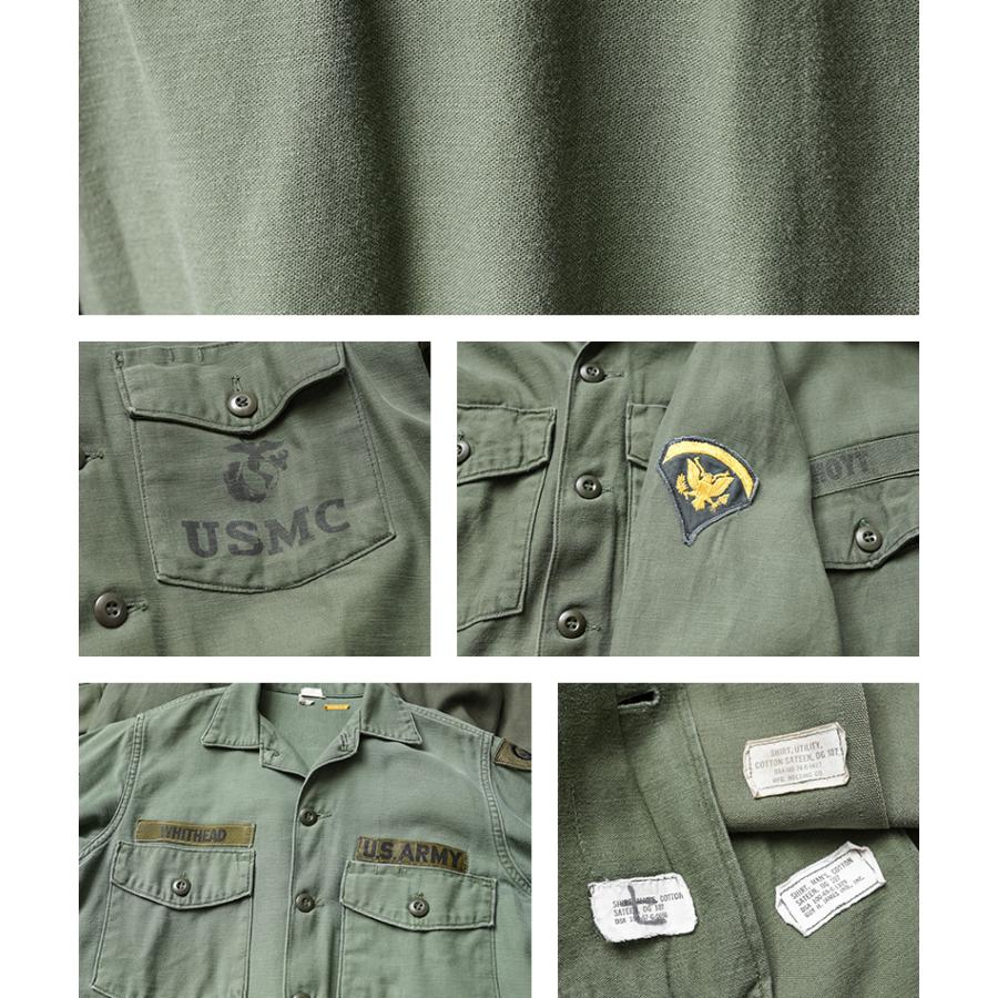 MILITARY（ミリタリー） 実物 USED 米軍 OG-107 コットンサテン