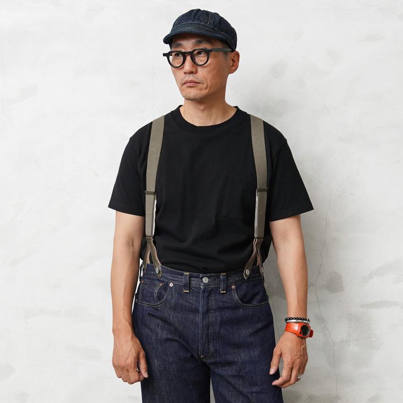 MILITARY（ミリタリー） 実物 USED ドイツ軍 BW サスペンダー #2 軍