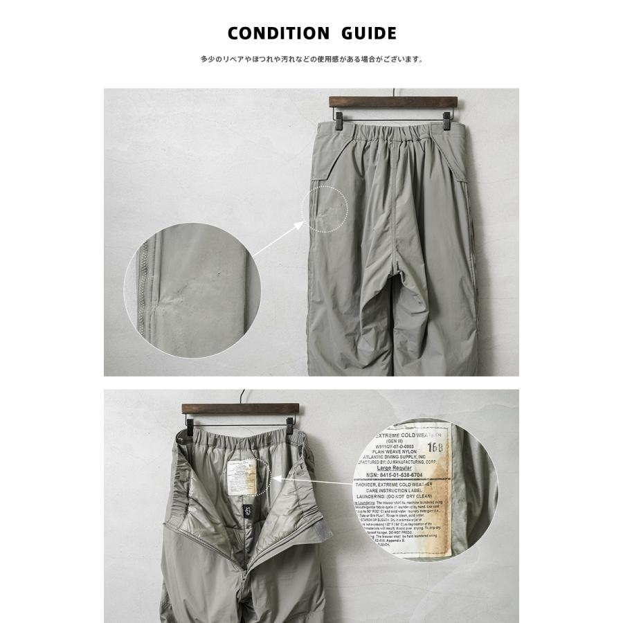 MILITARY（ミリタリー） 実物 USED 米軍 ECWCS Gen III Level 7 パンツ