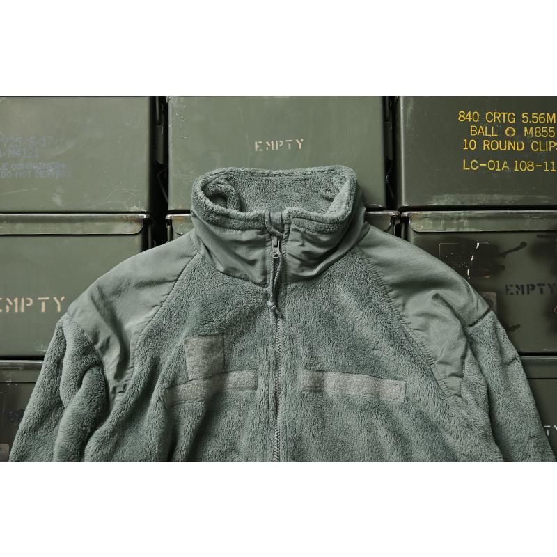 美品 ECWCS ミリタリー フリース ジャケット デッド？ 米軍 軍物 XL