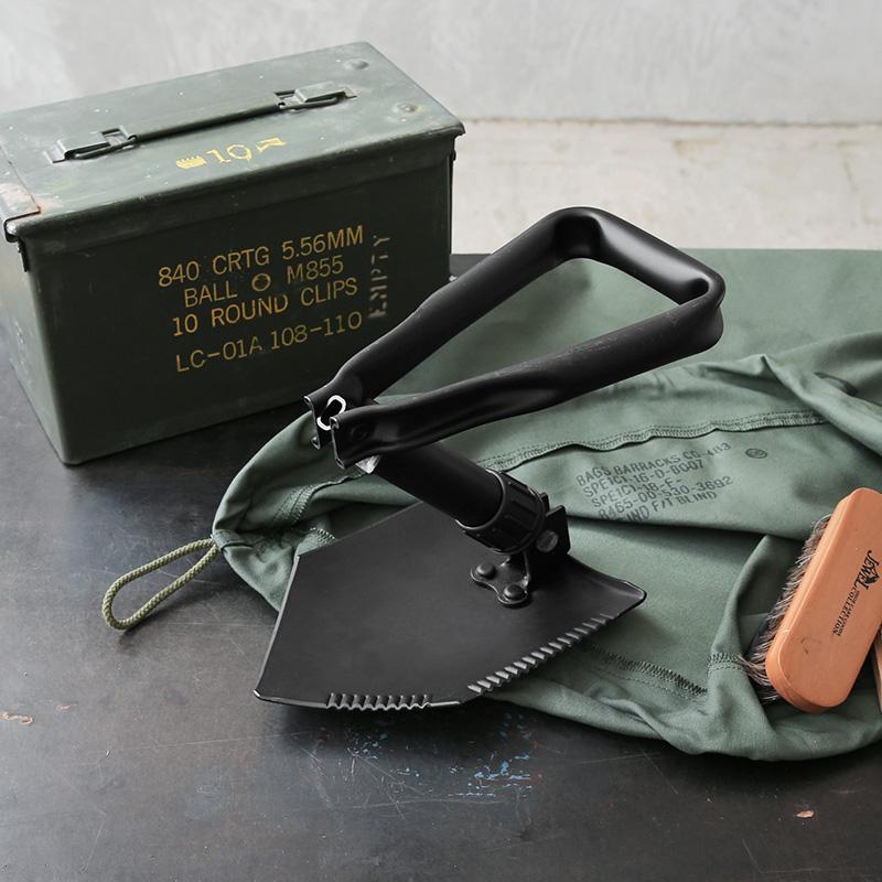 MILITARY（ミリタリー） 実物 USED 米軍 GI E-TOOL 三つ折