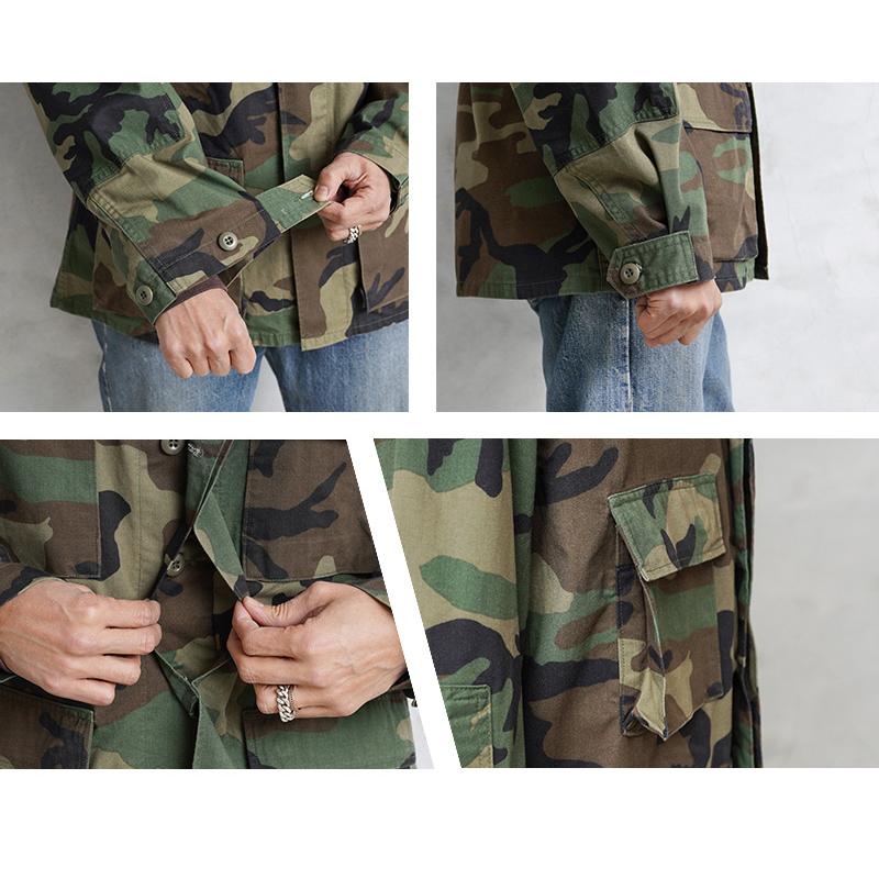MILITARY（ミリタリー） 実物 新品 デッドストック 米軍 BDU WOODLAND
