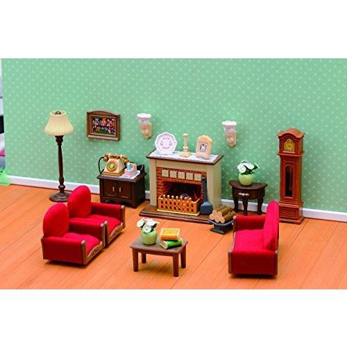シルバニアファミリー ラグジュアリー リビング ルームセット UK版