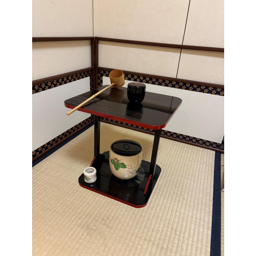 小四方棚 即中斎好写 中村宗悦作 表千家 茶道具 茶道の精神 即中斎