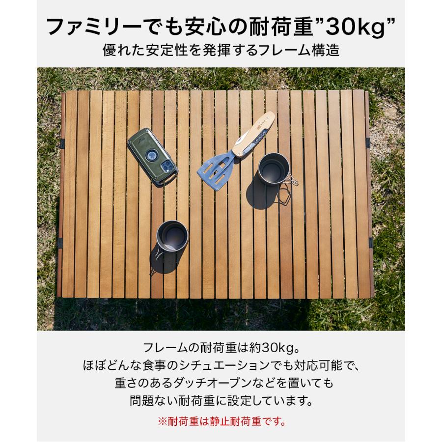 WAQ WAQ Folding Wood Table フォールディングウッドテーブル キャンプ