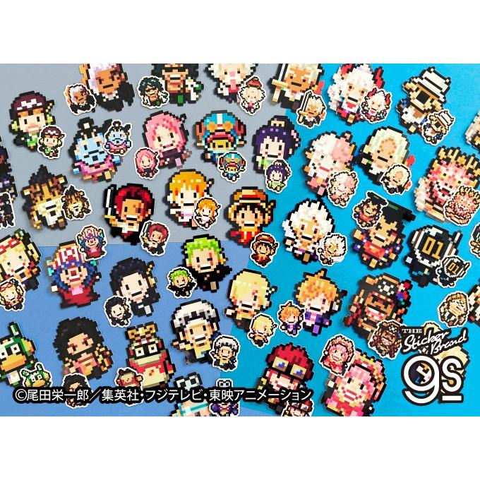ピクセルワンピースステッカー ルフィ(ギア5) キャラクター ONEPIECE