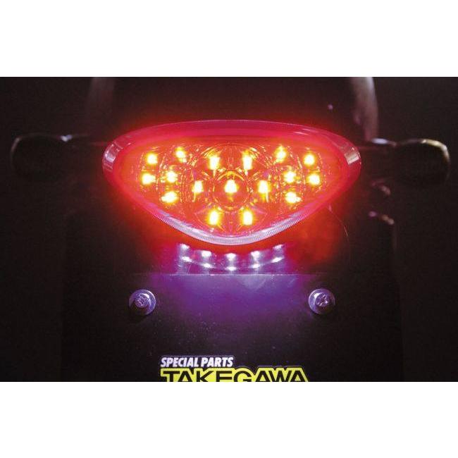 タケガワ 武川 / W400 W650 W800 LED テールランプ スモーク 【公式通販】