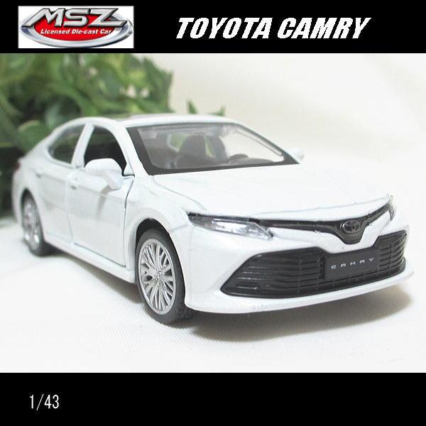 1/43トヨタ/カムリ(ホワイト)/MSZ Metal Speed Zone/ダイキャスト