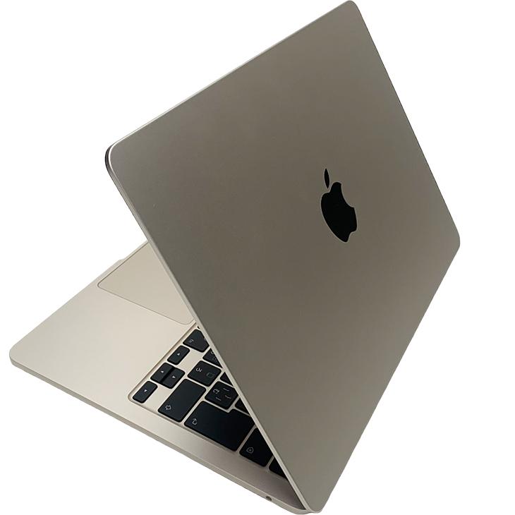 美品】MacBook Air （M2, 2022）13.6㌅ 人気スターライト Amazon.com