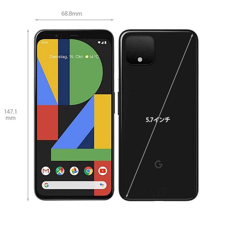 Google Pixel 4 【SIMロック解除済み】Google スマートフォン eSIM対応