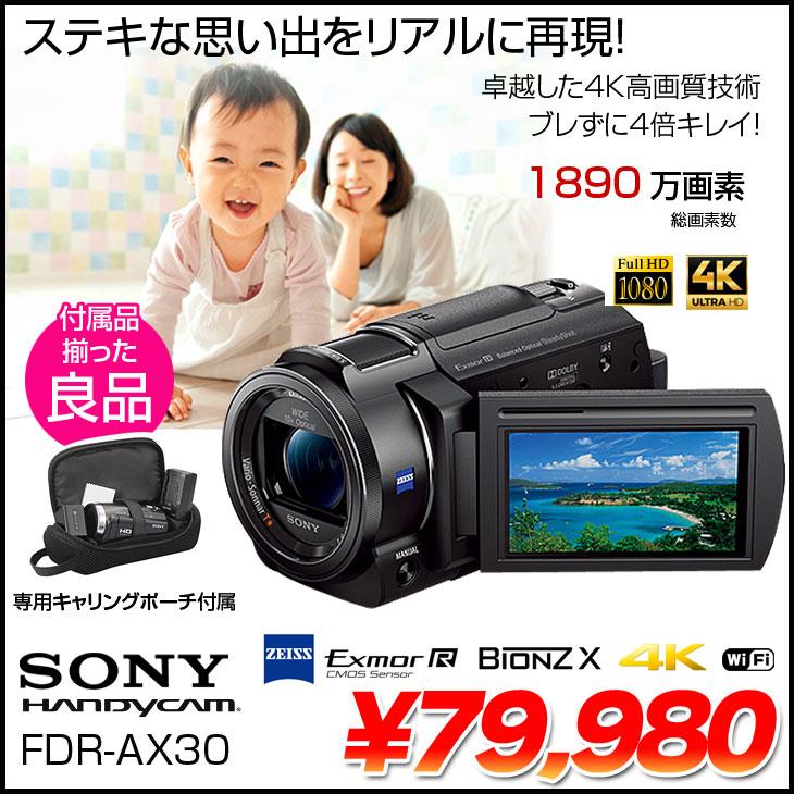 SONY（ソニー） SONY HANDYCAM FDR-AX30 デジタル4Kビデオカメラ