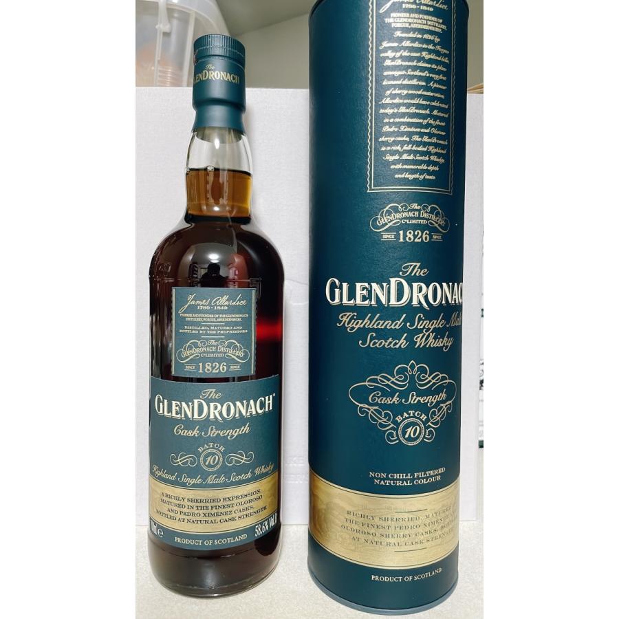 完動品 グレンドロナック カスクストレングス バッチ10 【2026399018】