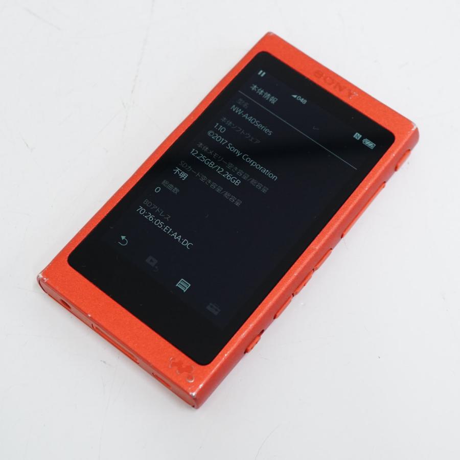 SONY NW-A45HN 16GB デジタルオーディオプレーヤー SONY NW-A45HN