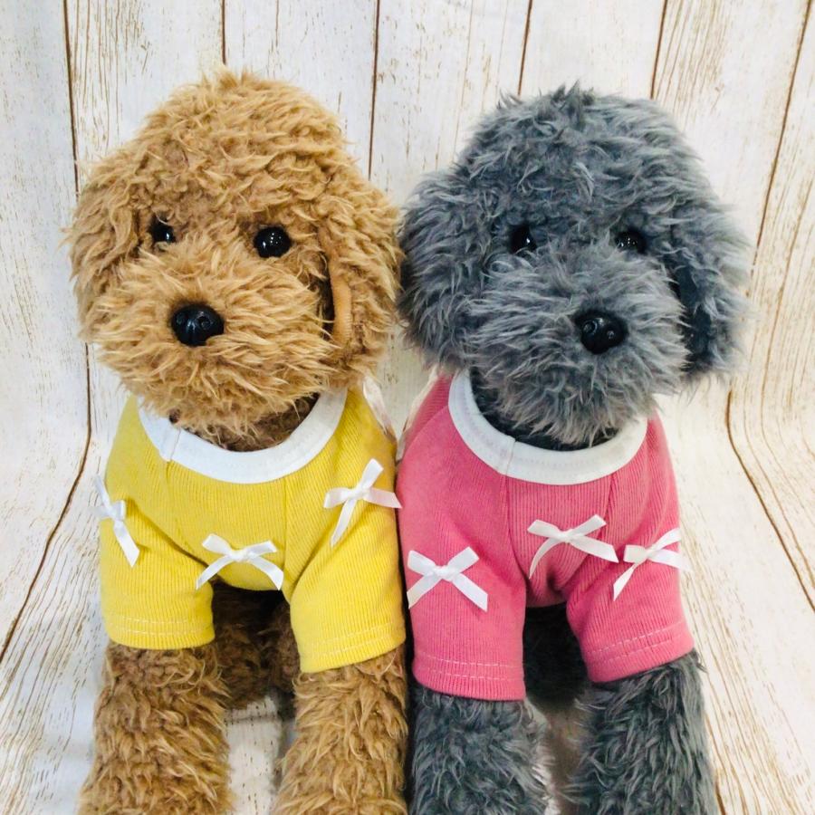 犬 服 ハンドメイド 名前入り 刺繍 ロンパース つなぎ 名入れ