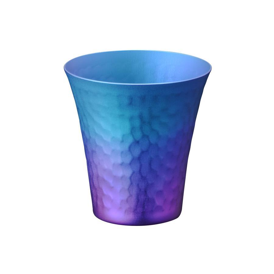 IDEA SEKIKAWA 鎚 チタンぐい呑み 〔 ミッドナイト 〕 アイデア