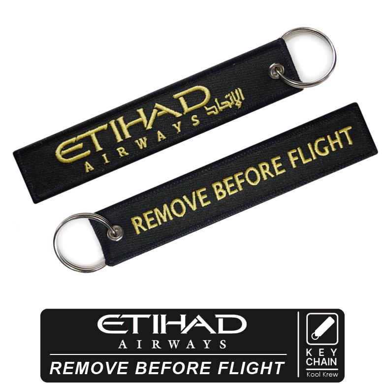 Kool Krew エティハド航空 Etihad Airways タグ キーホルダー REMOVE