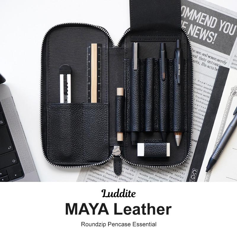 LUDDITE（ラダイト） ラウンドジップ ペンケース エッセンシャル MAYA