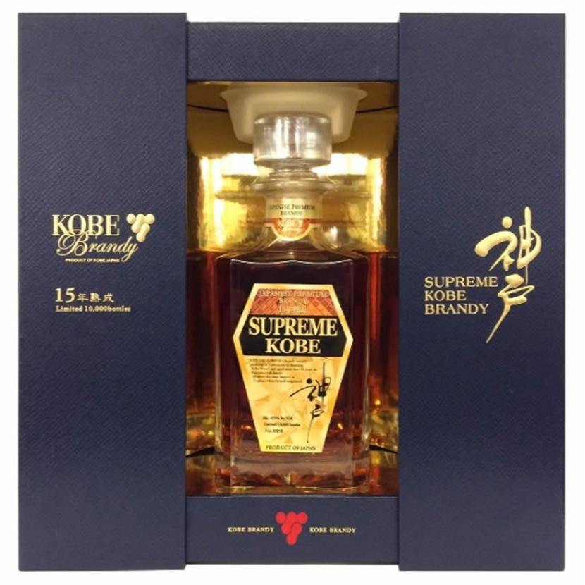 神戸ブランデー 15年熟成 SUPREME シュプリーム 45度 750ml : ワイン