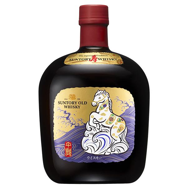 サントリーウイスキー オールド ウイスキー 干支 サントリー 43度 午歳