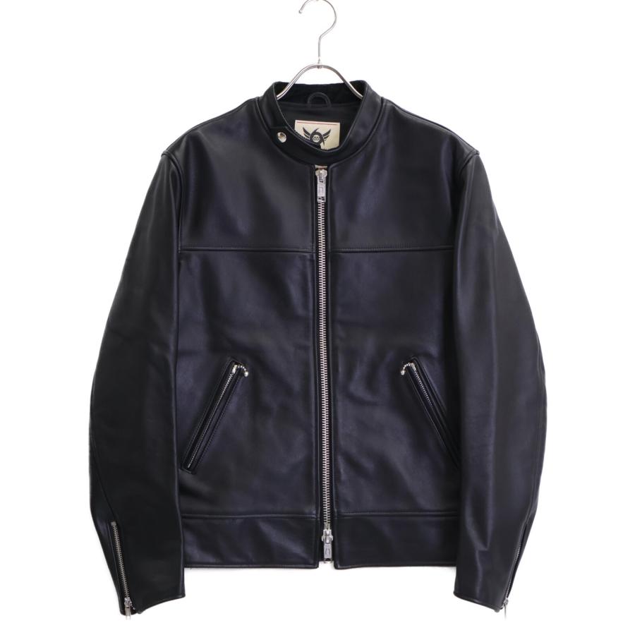 666 シングルライダースジャケット スティアハイド サイズ40 666