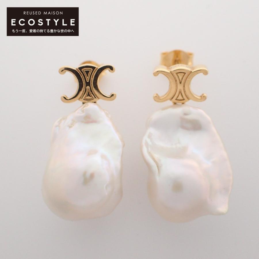 CELINE（セリーヌ） 美品/21SS CELINE 46W356BPA.01GI バロックパール