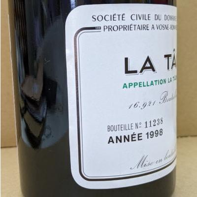 1998 ドメーヌ ド ラ ロマネ コンティ ラターシュ DRC La Tache 750ml