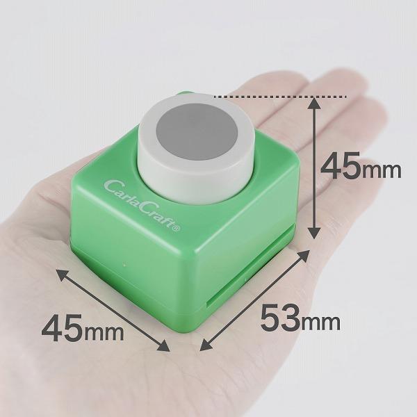 クラフトパンチ カーラクラフト ミドルサイズ サークル 直径2cm