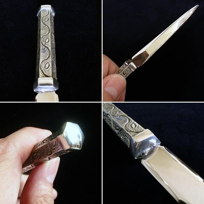 ペーパーナイフ 六角 ぶどう模様 英国製 A.E.Williams : 英国雑貨