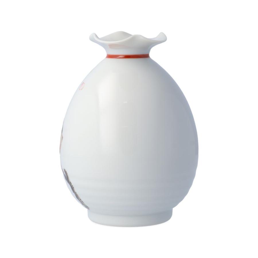 九谷焼 一輪生（口花型）桜二雀図/中村陶志人＜花瓶 花器 一輪生 人気