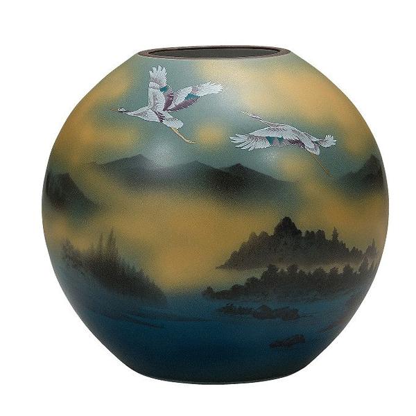 花瓶/九谷焼/鶴平造/値下げしました 2025年最新】Yahoo!オークション