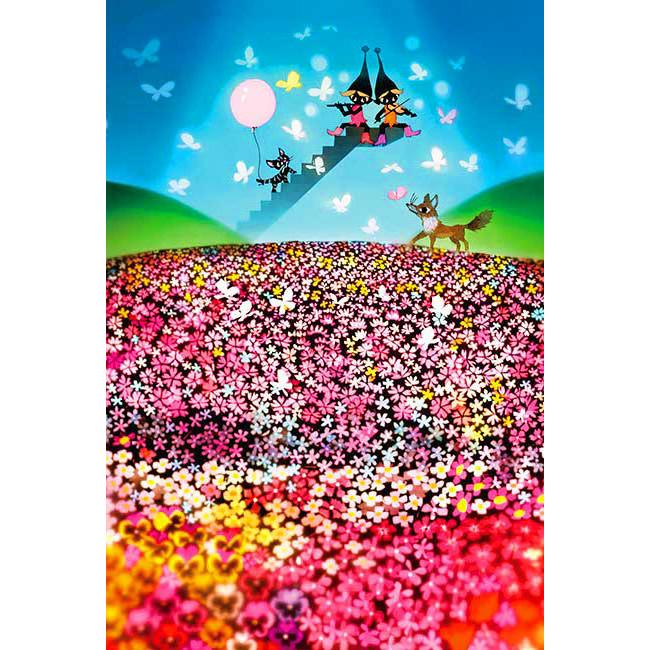 廃盤商品)藤城清治 光と影のファンタジー【ケロヨンのドライブ