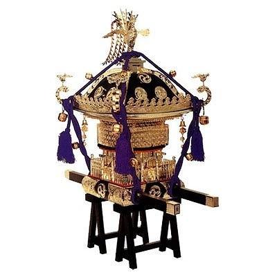 童友社 1/5 江戸神輿 黒塗紫房 プラモデル PS-1 : トイスタジアム GOOD