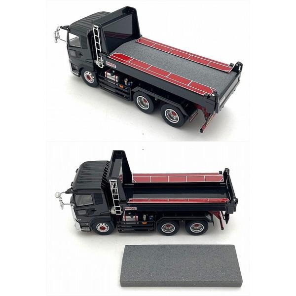 京商オリジナル 1/43 UD TRUCKS QUON KYOKUTOダンプ(ブラック