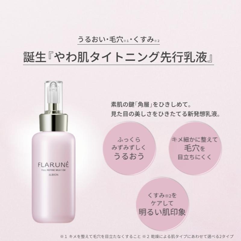ALBION（アルビオン） フラルネ フルリファイン ミルク f M or EM