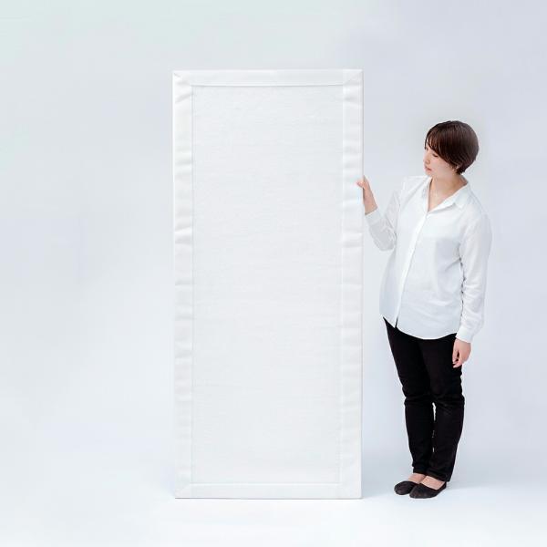 東京防音 吸音パネル 防音パネル 不織布巻ホワイトキューオン 厚み50mm