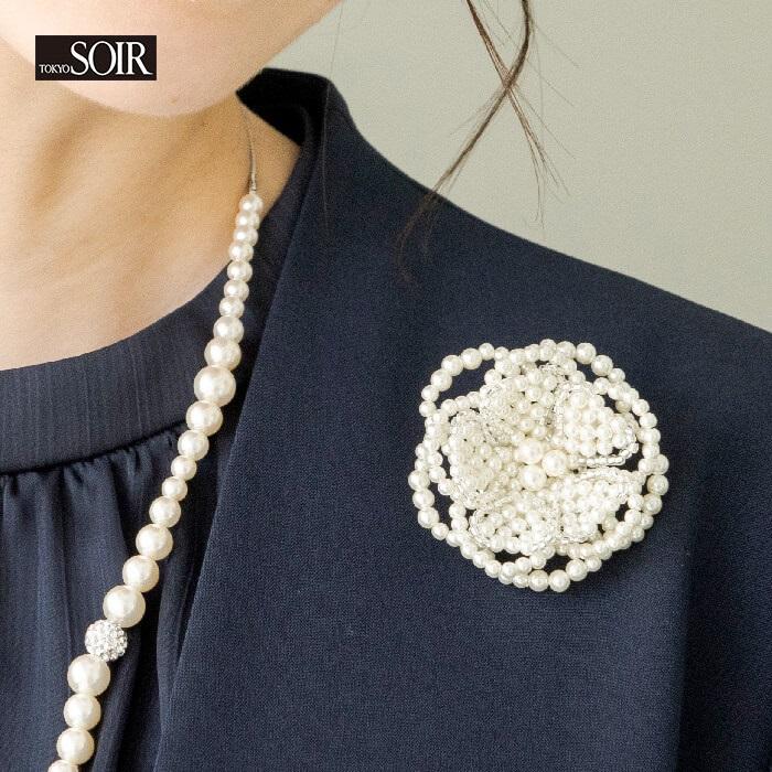 東京ソワール ブローチ コサージュ レディース 卒業式 入学式 七五三