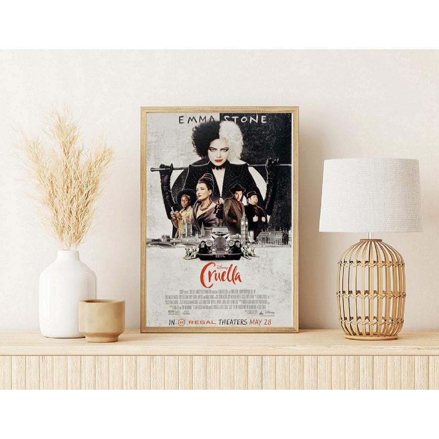 クルエラ 映画ポスター Cruella ディズニー US版 11×17インチ (27.9